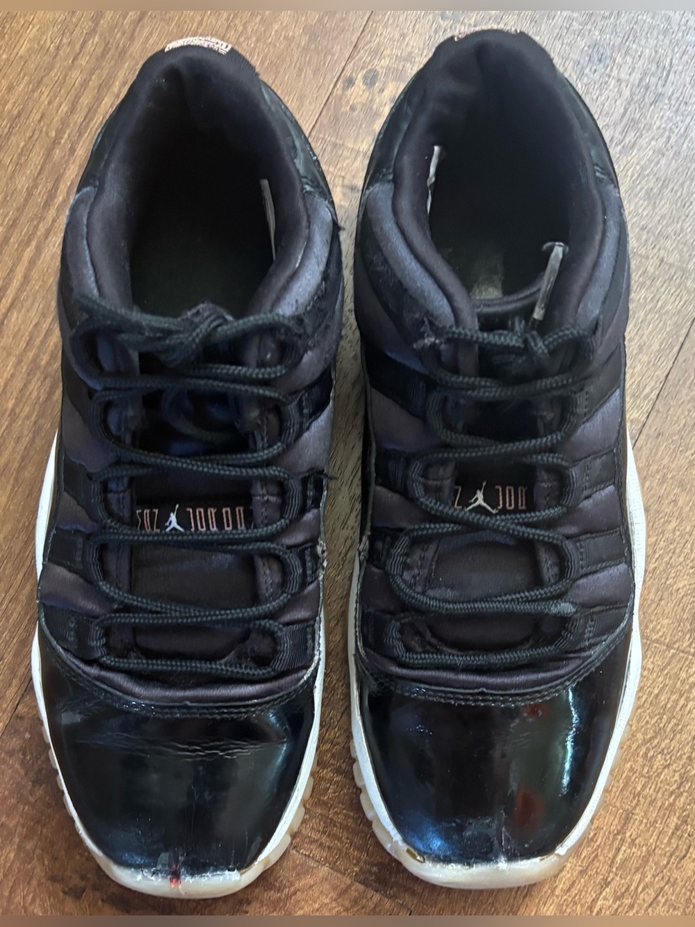 Air Jordan youth retro low laced basketball athletic shoes sneakers 5.5 or 5 1/2 - Picture 6 of 15